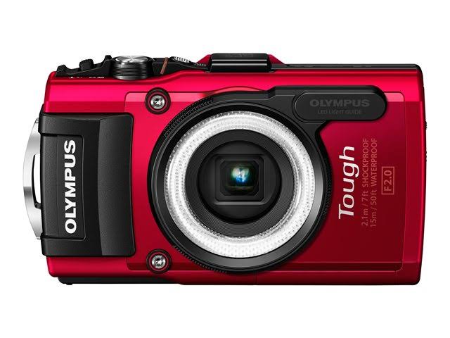 Olympus TG-4 16 MP Waterproof Digital Camera wit...