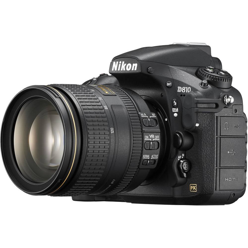 Nikon D810 FX formatl? Dijital SLR w/ 24-120mm f/4G ED ...