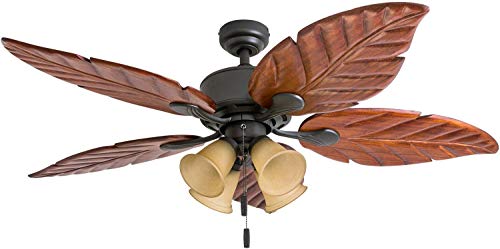 Honeywell Ceiling Fans 50504-01 Royal Palm Ceiling Fan, 52