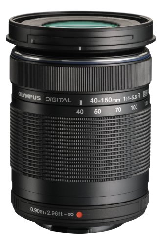 Olympus M. 40-150mm F4.0-5.6 R Zoom Lens (Siyah) ve Pan...