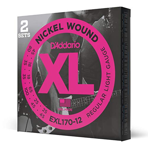 D'Addario Nikel Bas Gitar Telleri