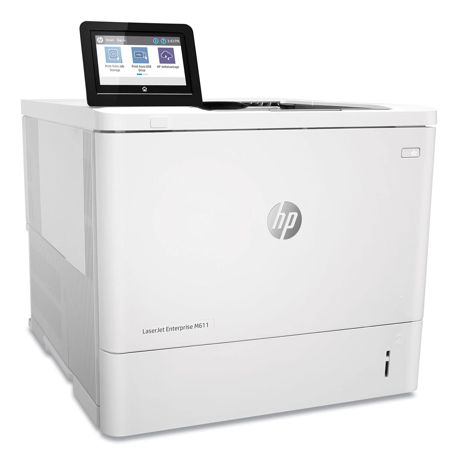 HP Dahili Ethernet ve 2 tarafl? bask?ya sahip LaserJet Enterprise M611dn Monokrom Yaz?c? (7PS84A) Beyaz