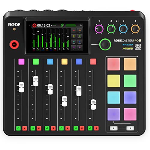 RØDE Rode Rodecaster Pro II Podcast Üretim Konsolu