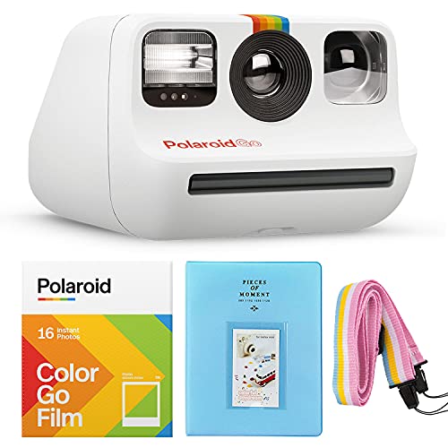 Polaroid GO Anl?k Mini Kamera Beyaz + GO Renkli Film - ...