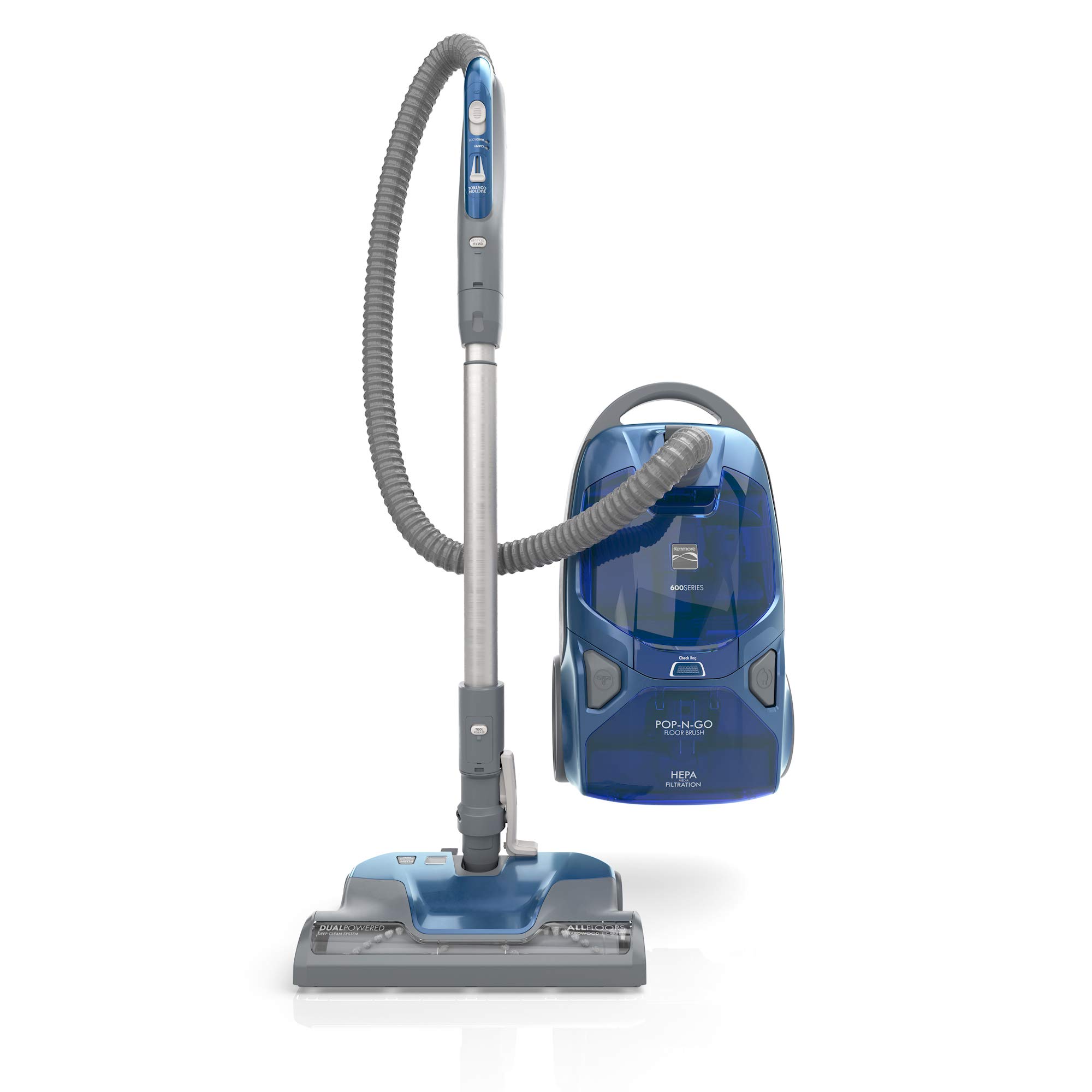 Cleva Kenmore Bggd Canister Vac Mavi