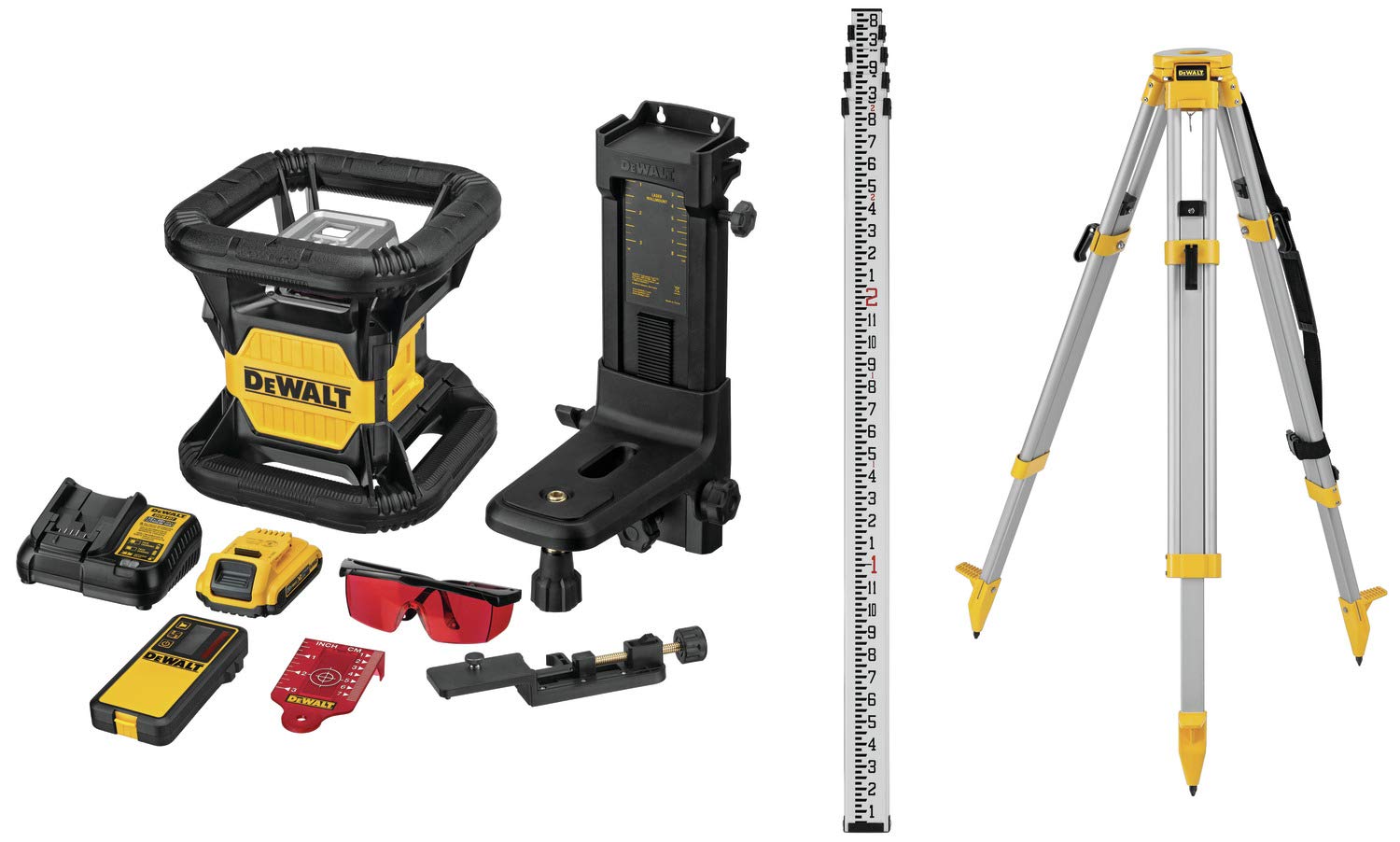 DEWALT DW079LRK 20V KIRMIZI DÖNER LAZER TAM TAKIM