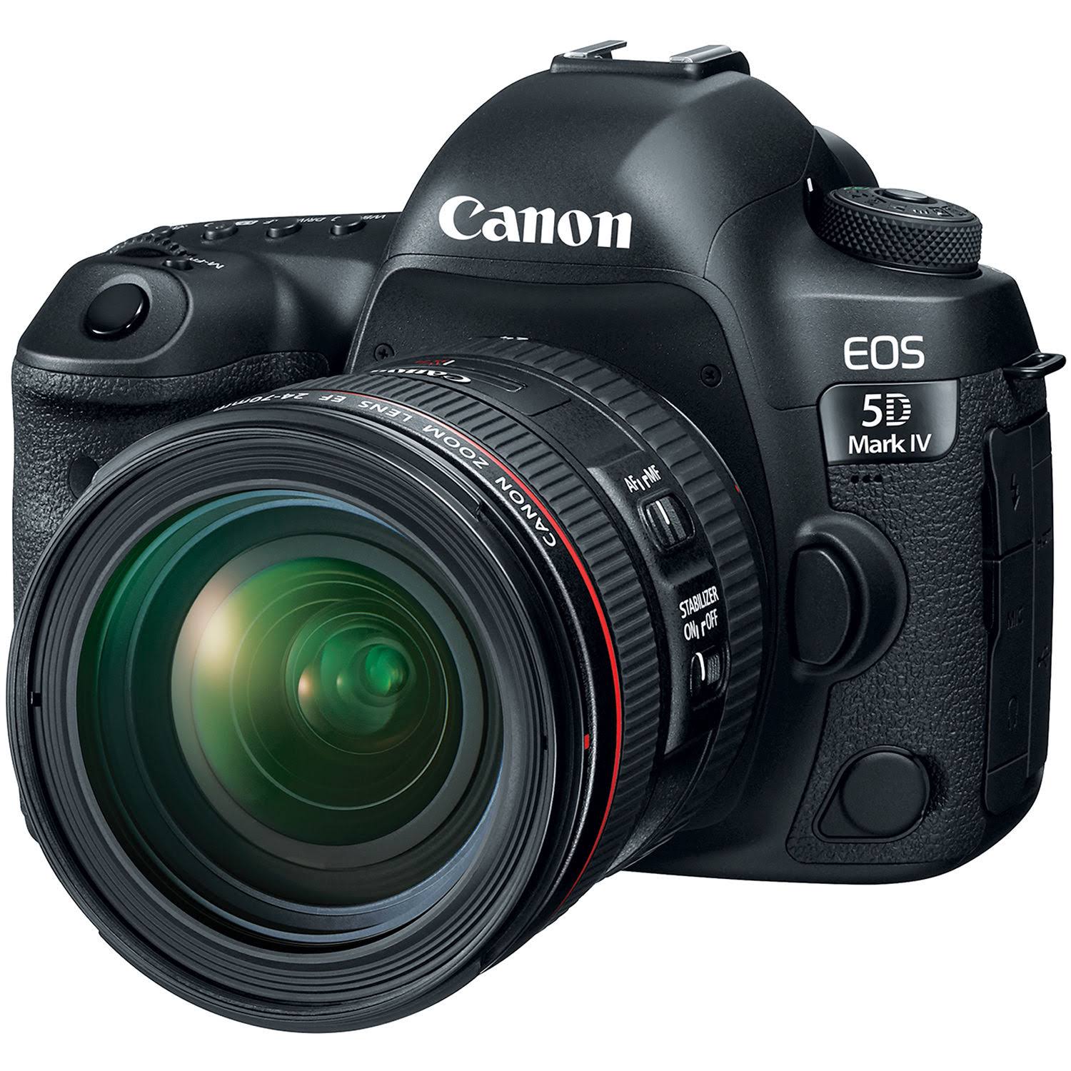 Canon EOS 5D Mark IV Tam Kare Dijital SLR Kamera EF 24-...