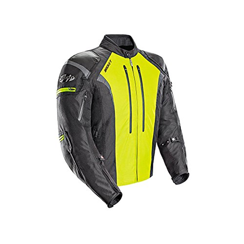 Joe Rocket Atomic 5.0 Erkek Siyah/Hi-Viz Sar? Tekstil C...