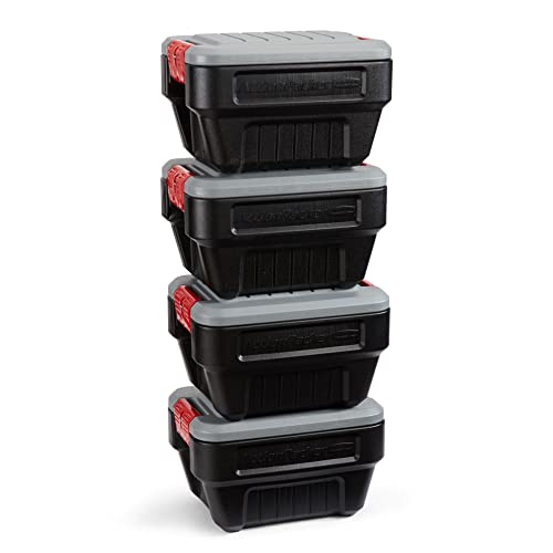 Rubbermaid ActionPacker ActionPacker 8 Gal Lockable Storage Bin with Lid