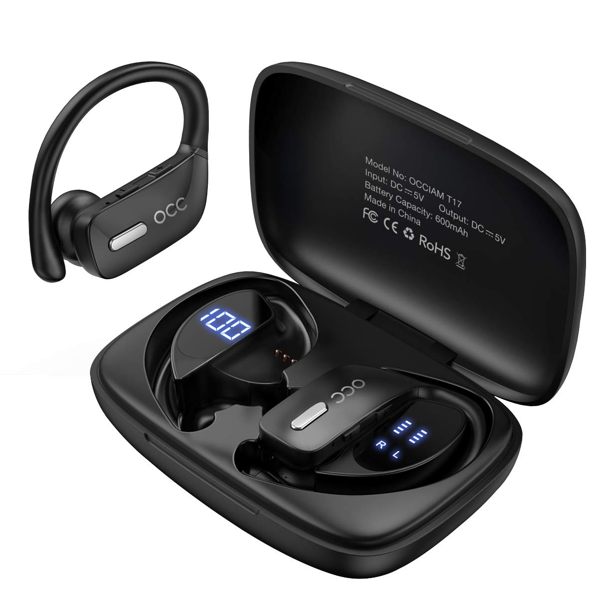 occiam Wireless Earbuds Bluetooth Headphones 48H...