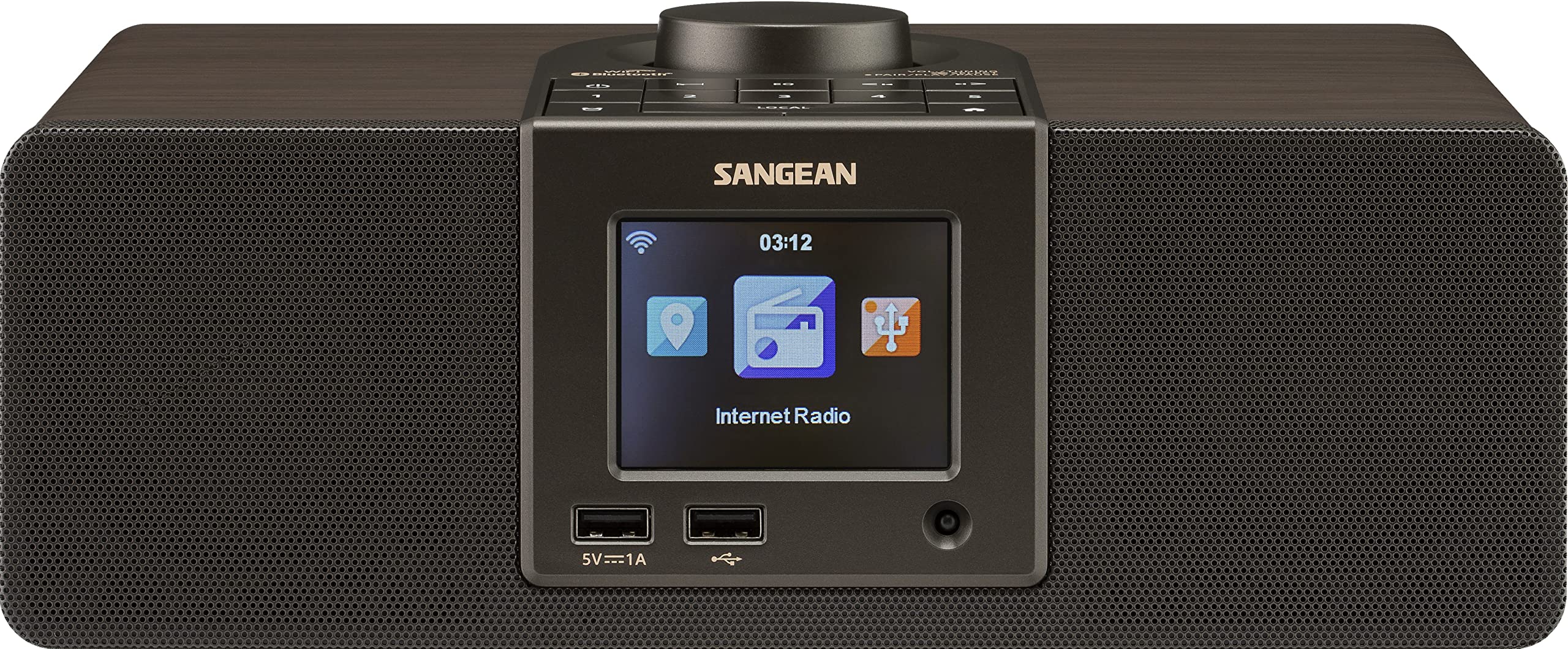 Sangean WFR-32 7-Watt Stereo Ah?ap Kabin Wi-Fi ?nternet...