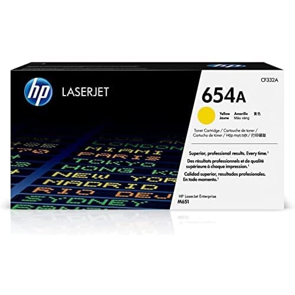 HP Orijinal 654A Sar? Toner Kartu?u | Color LaserJet En...