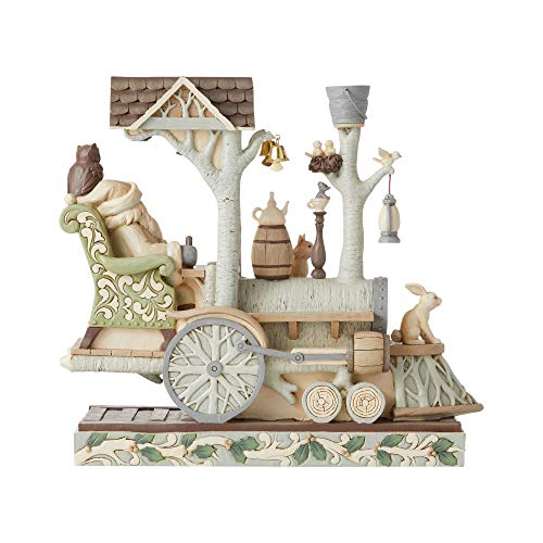 Enesco Jim Shore Heartwood Creek Woodland Noel Baba/Tre...