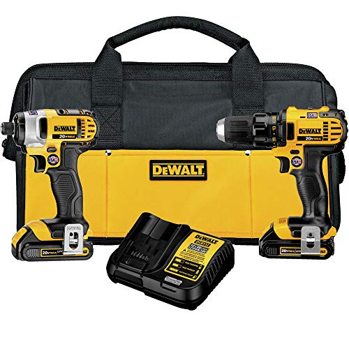 DEWALT 20V MAX Darbeli Sürücü ve Matkap Kombo Seti (DCK...