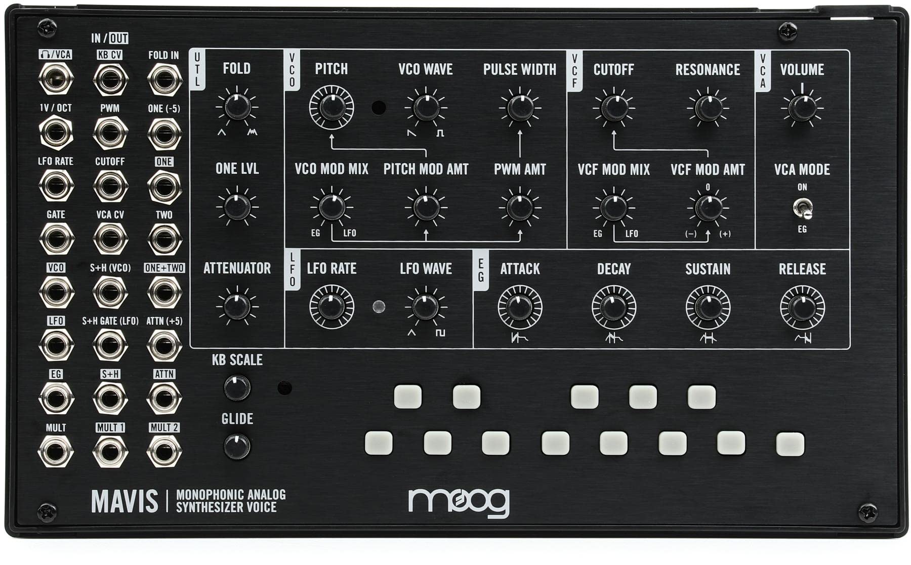 Moog Mavis Yar? Modüler Analog Sentezleyici Kiti ve Eurorack Modülü - 44HP