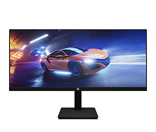 HP 34-inch IPS 165Hz UWQHD HDR Gaming Monitor, Eyesafe (X34, Black)