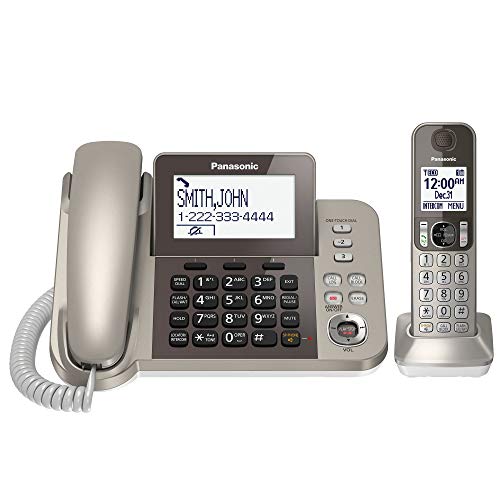 Panasonic Corded / Cordless Phone with Link2Cell Bluetooth and Answering Machine