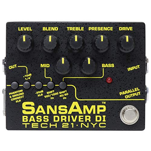 tech21 SansAmp Bass Sürücü DI Efekt Pedal?