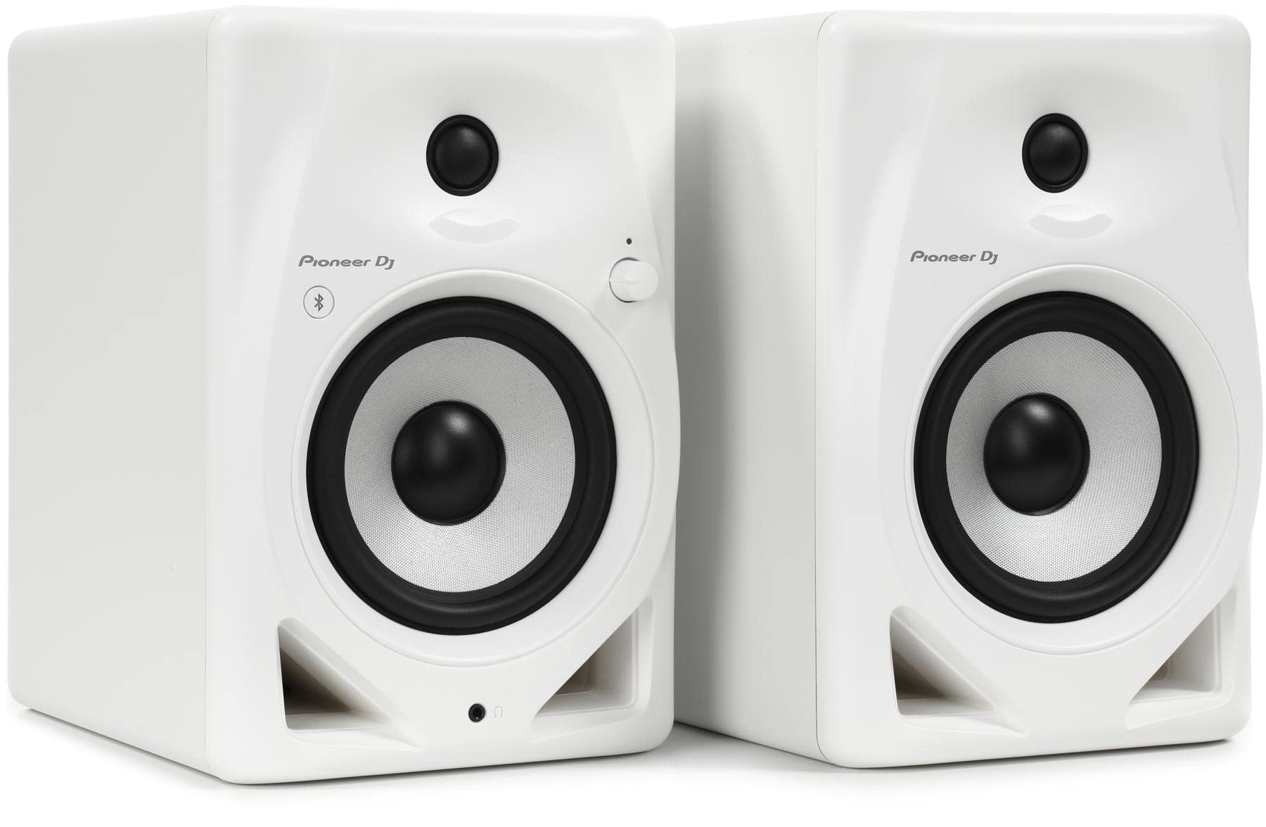 Pioneer DJ DM-50D-BT-W 5 inç Masaüstü Aktif Monitör Hoparlör Çifti Bluetooth'lu - Beyaz