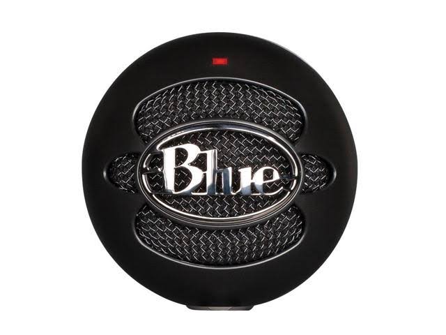 BLUE MICROPHONES Snowball iCE Versatile USB Microphone - Black (SNOWBALL iCE Black) with Pop Shield Universal Pop Filter Microphone Wind Screen with Mic Stand Clip