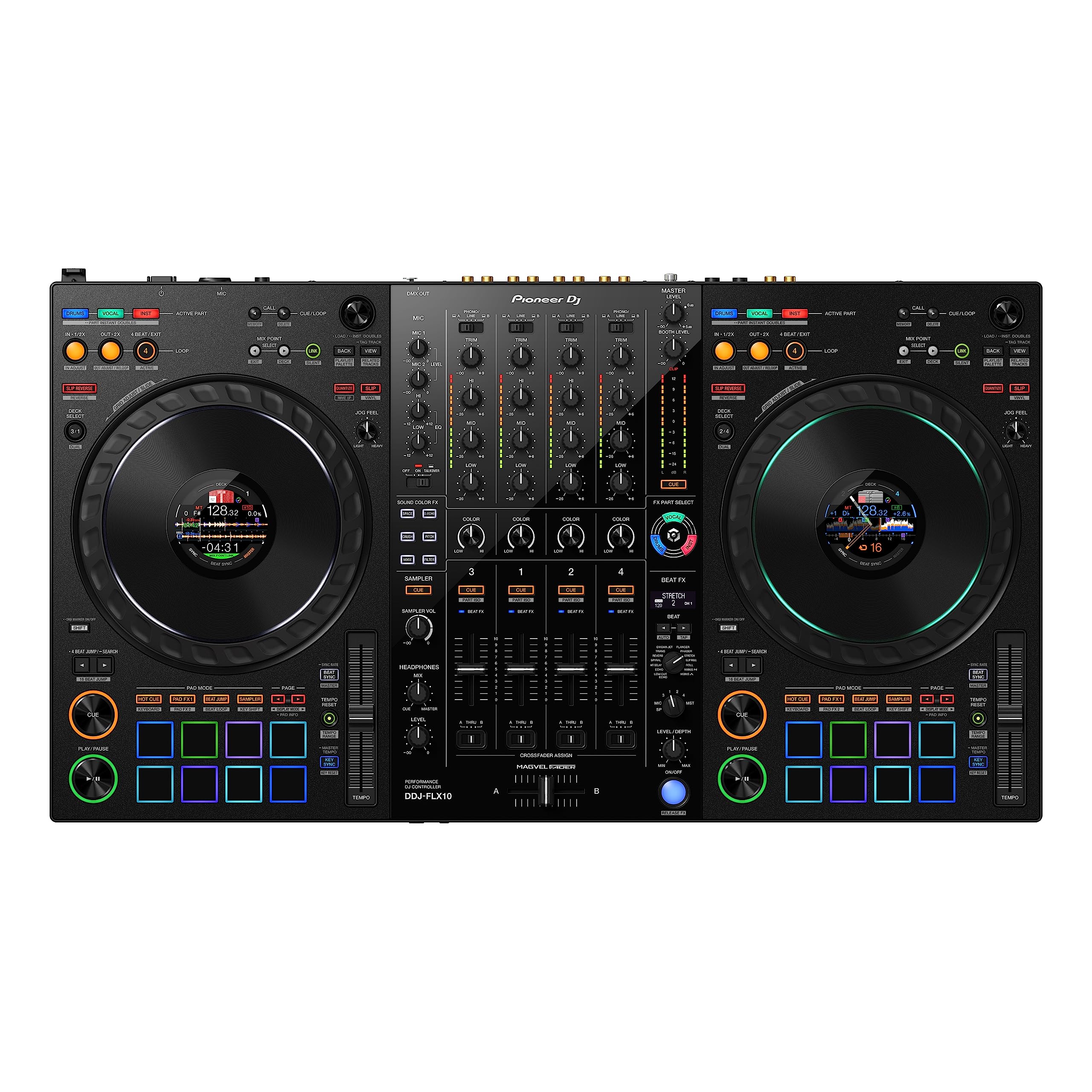 Pioneer DJ DDJ-FLX10 4-deck DJ Kontrol Cihaz?