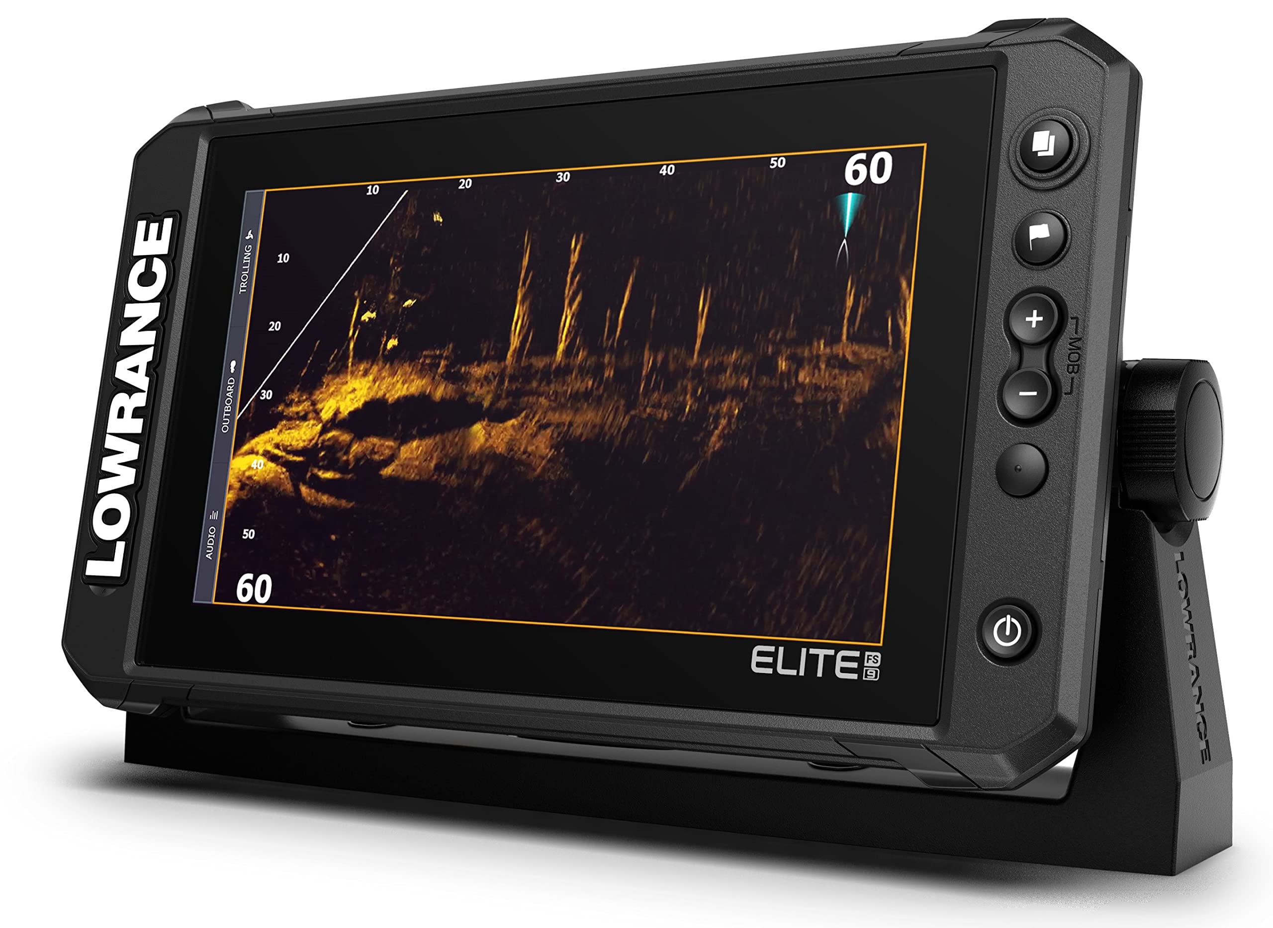 Lowrance Elite FS 9 Bal?k Bulucu (Dönü?türücü Yok) Önceden Yüklenmi? C-MAP Contour+ Tablolar?yla