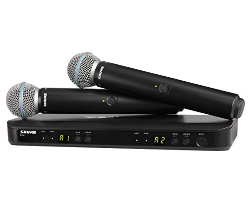 Shure BLX288/B58 Çift Kanall? Kablosuz Mikrofon Sistemi...