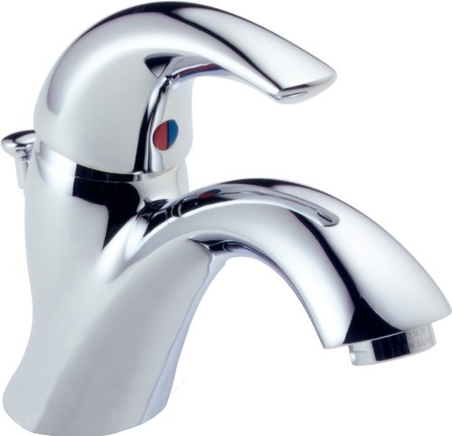 Delta Faucet C Spout Serisi Banyo Muslu?u Tek Kulplu