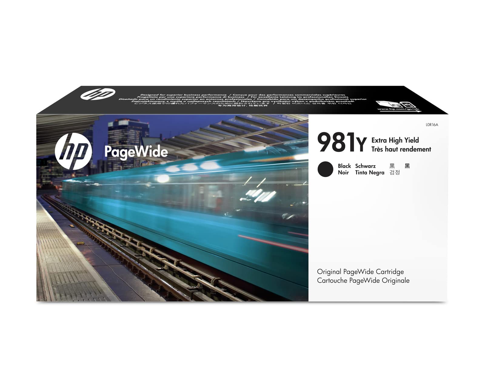 HP 981Y | PageWide-Cartridge Ekstra Yüksek Verim | Siya...