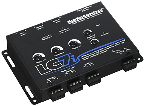 AudioControl Bass Restorasyonlu LC7i Siyah 6 Kanall? Ha...