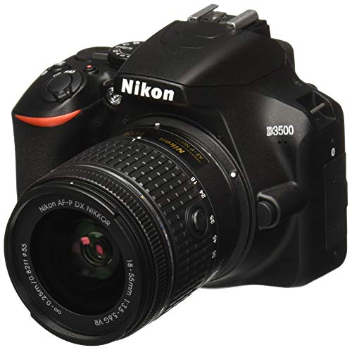 Nikon D3500 W/ AF-P DX NIKKOR 18-55mm f/3.5-5.6G VR Siy...