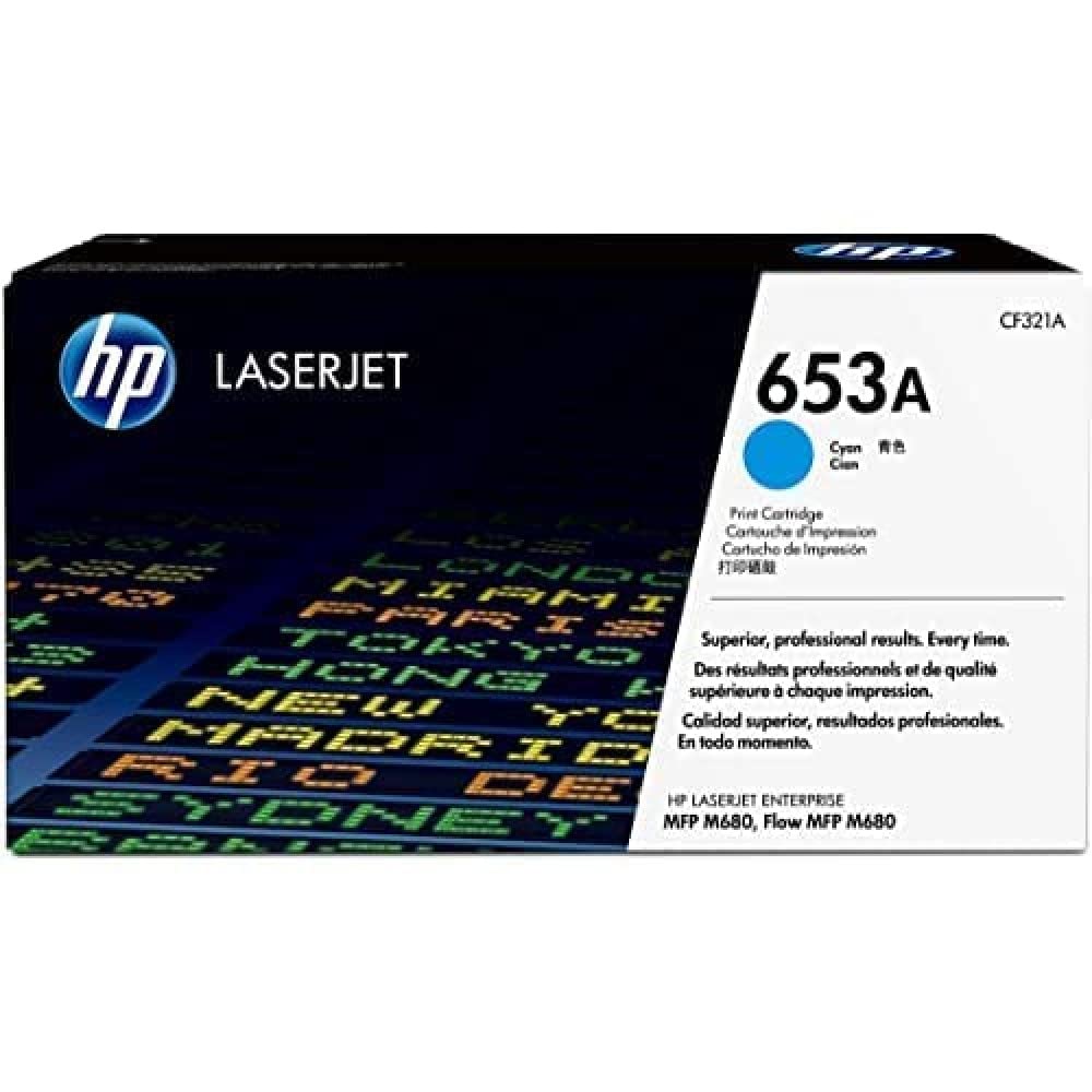 HP Orijinal 653A Cyan Toner Kartu?u | Color LaserJet En...