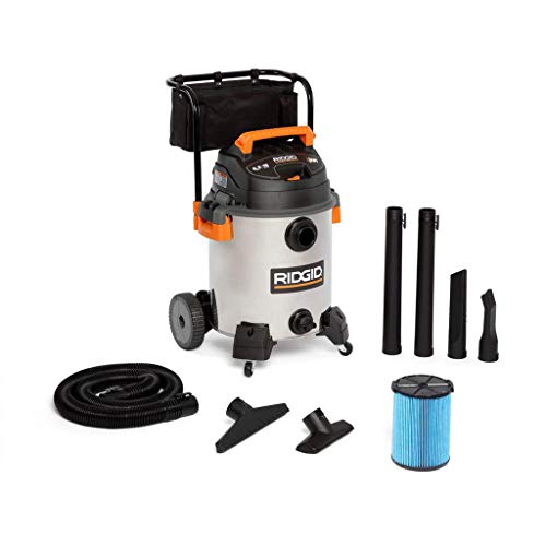 Ridgid WD1956 16 gal. 6.5-Peak HP Paslanmaz Çelik Islak...