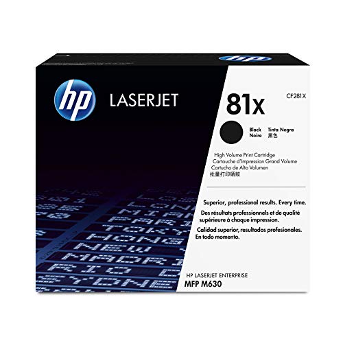 HP 81X | CF281X | Toner Kartu?u | Siyah | Yüksek Verim