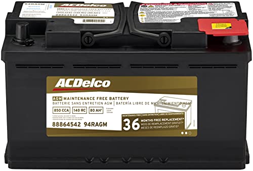 ACDelco Gold 94RAGM 36 Month Warranty AGM BCI Gr...