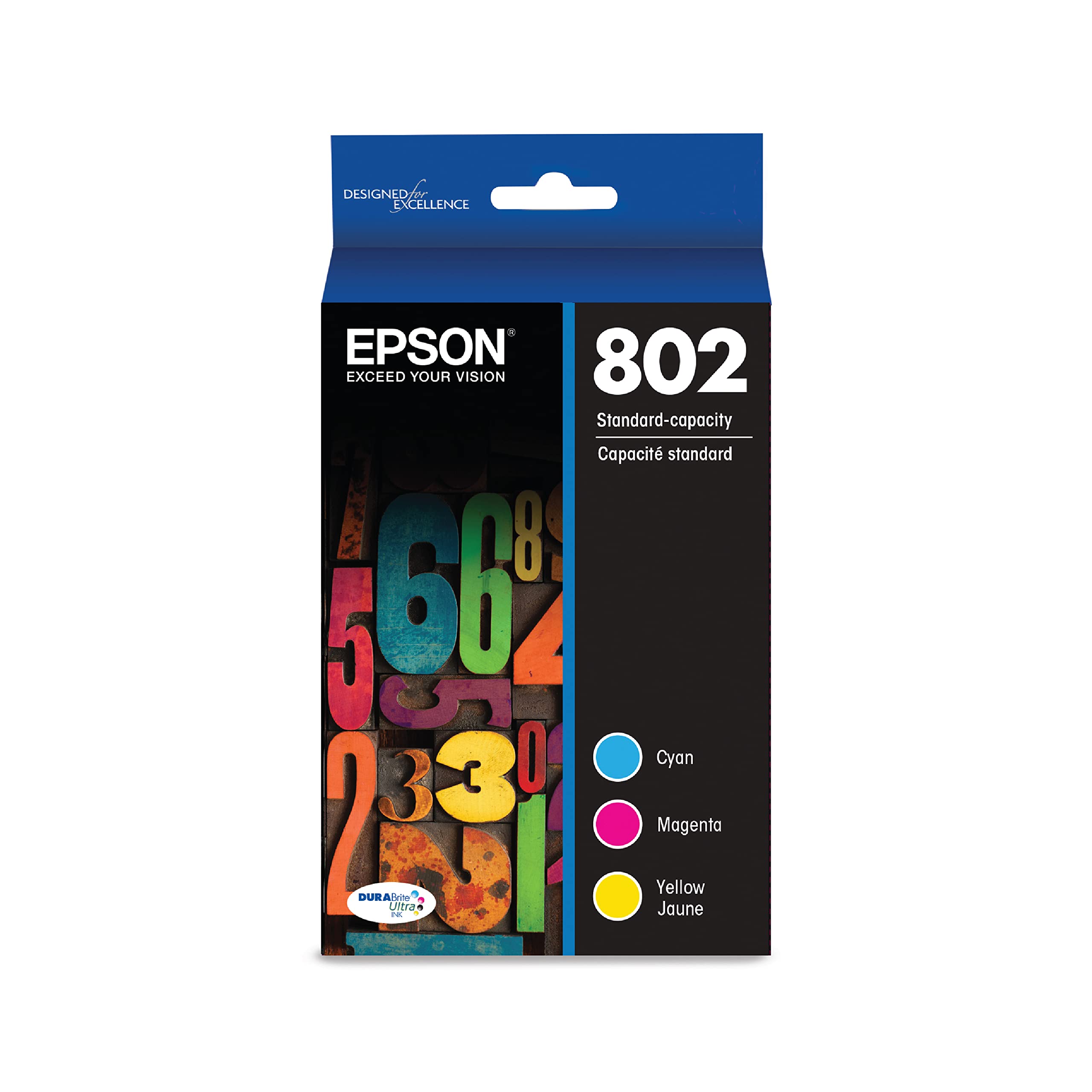 Epson T802 DURABrite Ultra - Seçili WorkForce Pro Yaz?c...