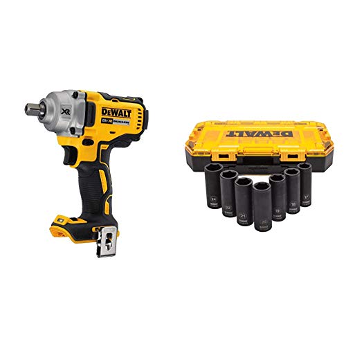 DEWALT 20V MAX XR Kablosuz Kilit Pimi 1/2-?nç Örs DCF894B Sadece Darbeli Alet Anahtar?