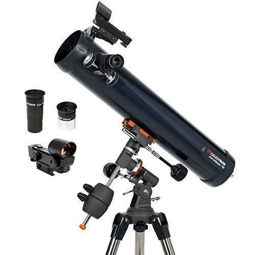 Celestron - AstroMaster 76EQ Newton Teleskobu - Yeni Ba...