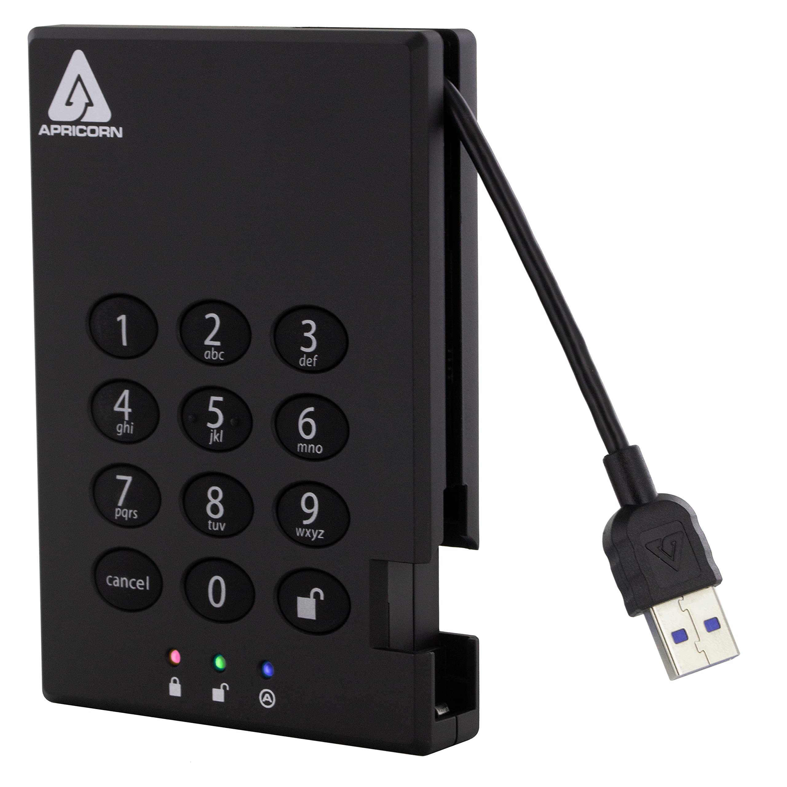 Apricorn Aegis Padlock USB 3.0 Ta??nabilir Harici Sabit...