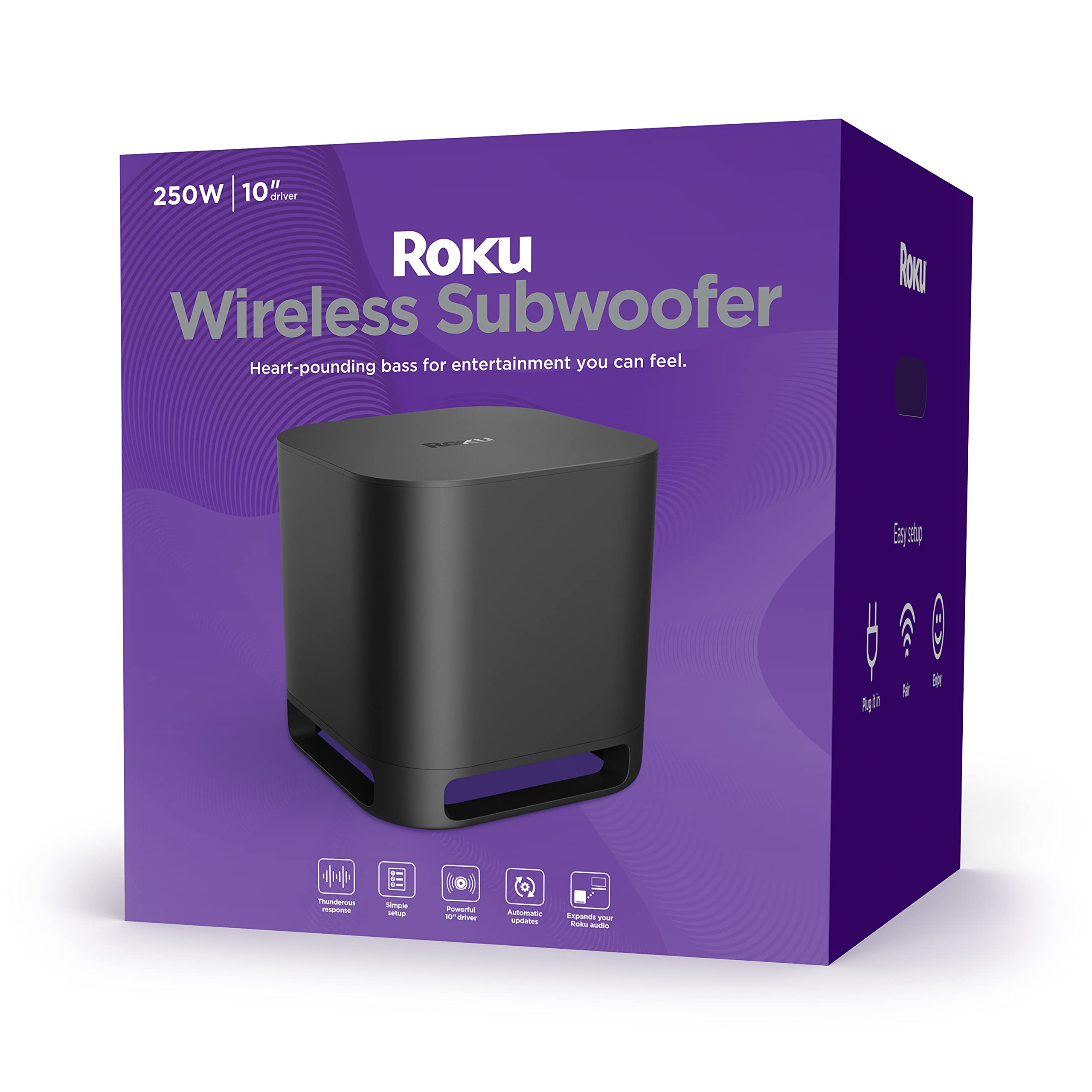 Roku Kablosuz Subwoofer (Streambar veya TV için)