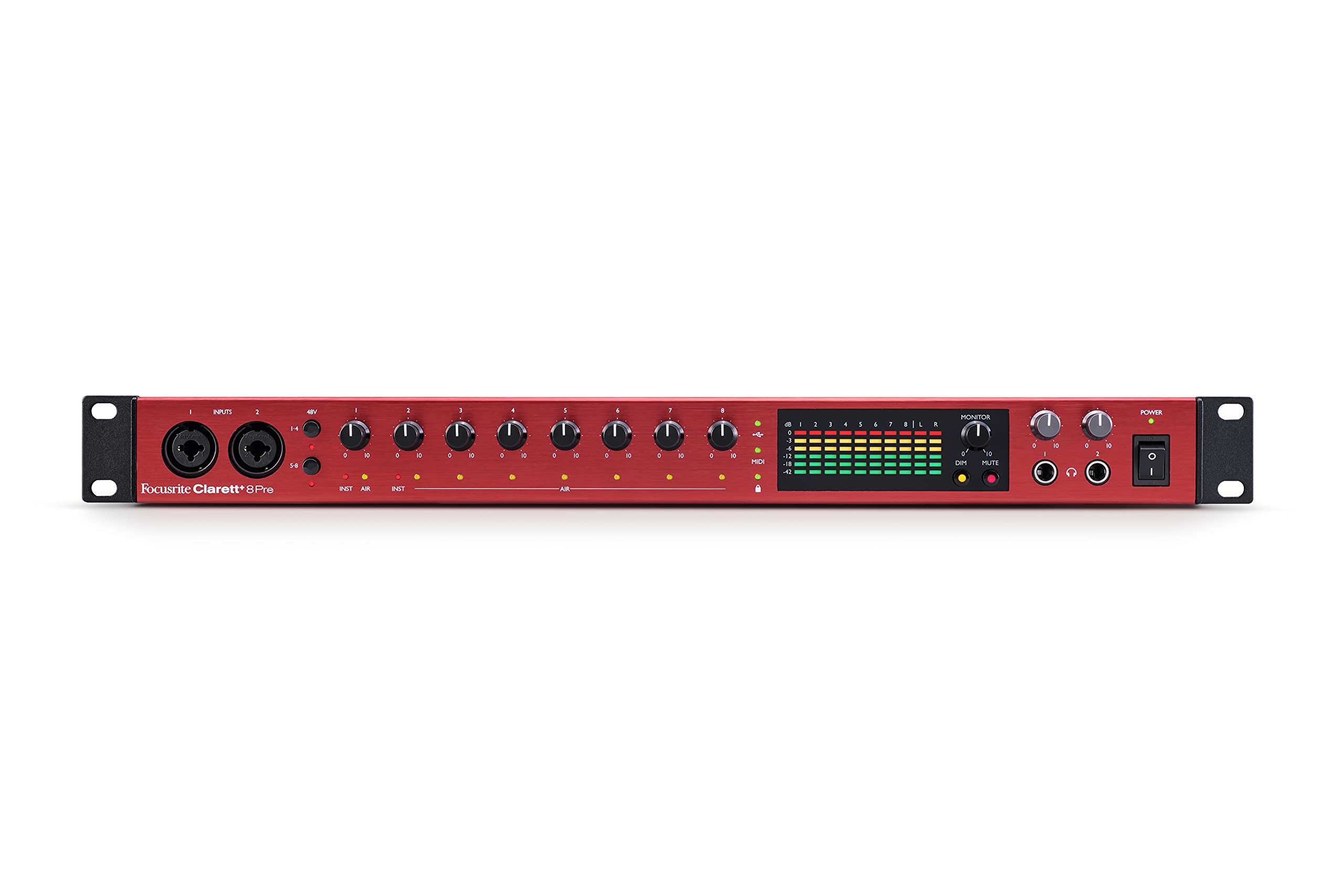 Focusrite Clarett+ 8Pre 18 giri? / 20 ç?k?? USB Ses Ara...