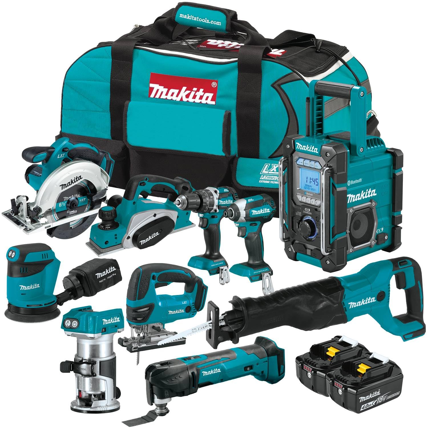 Makita XT1001SM 18V LXT® Lityum ?yon Kablosuz 10 Parçal...