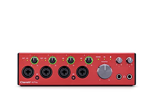 Focusrite Clarett+ 4Pre 18 giri? / 20 ç?k?? USB Ses Ara...