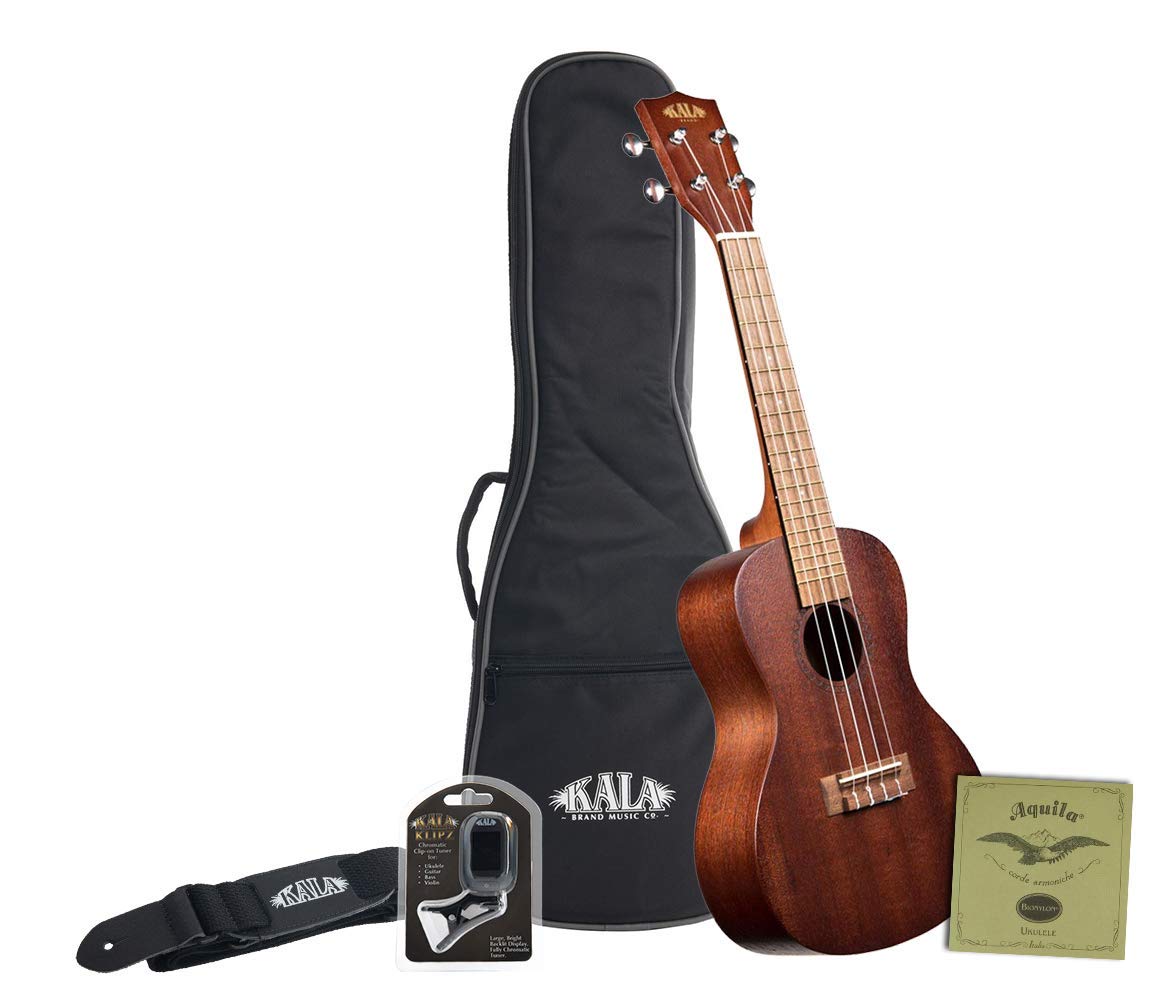 KALA KA-15 Tenor Ukulele Paketi - Do?al Maun