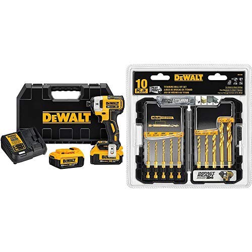 DEWALT DCF887M2 20V MAX XR Li-Ion 4.0 Ah F?rças?z 0.25'...