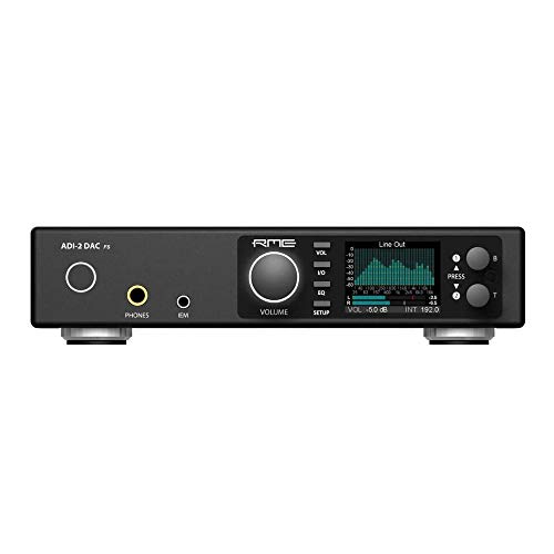 RME ADI2DACFS Ultra-sadakat PCM/DSD 768 kHz 2-Kanal DA ...