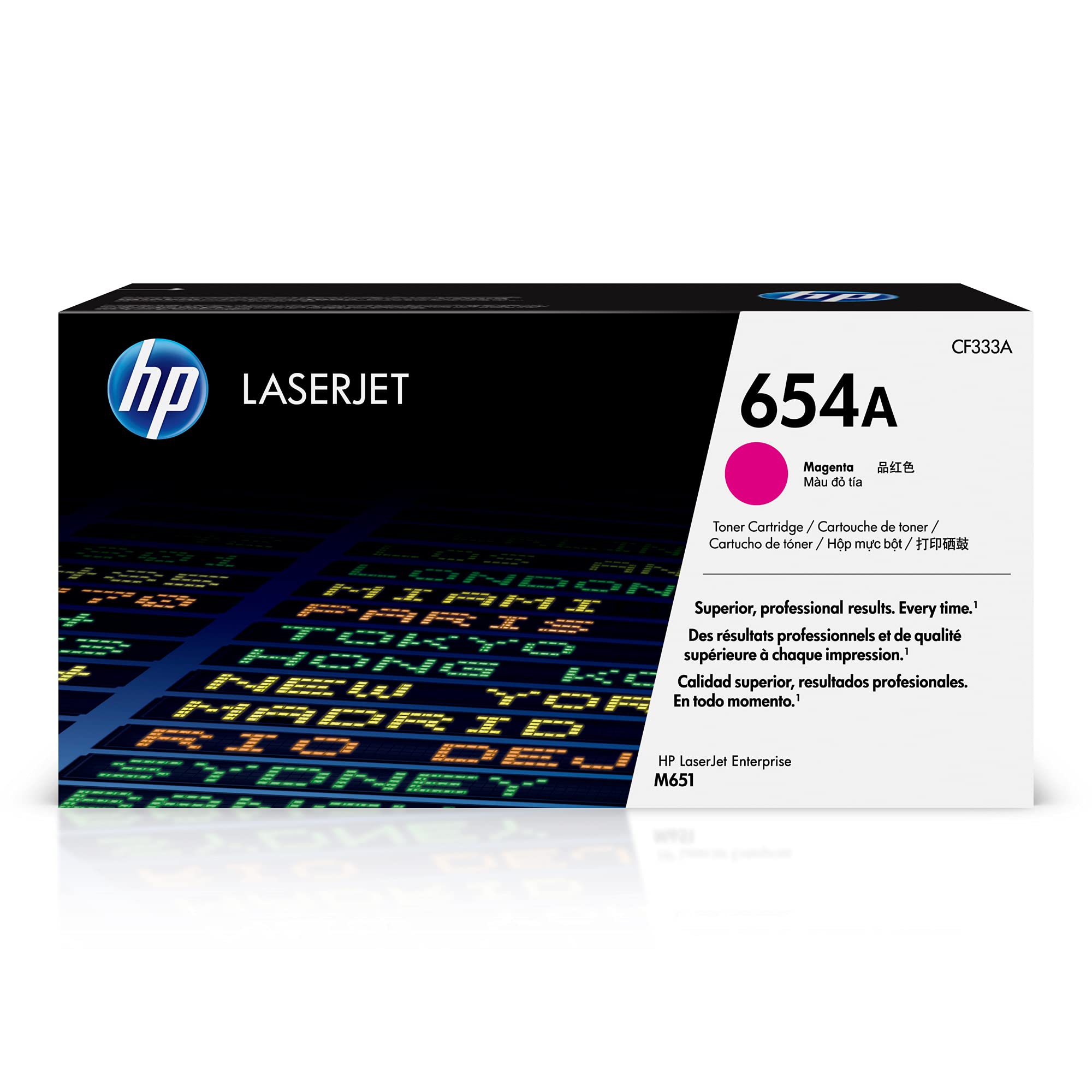 HP Orijinal 654A Magenta Toner Kartu?u | Color LaserJet...