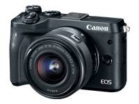 Canon EOS M6 (Siyah) EF-M 15-45mm f/3.5-6.3 IS STM Lens...