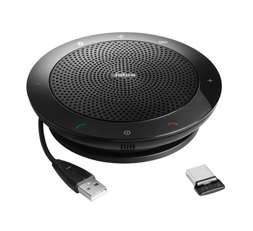 Jabra Speak 510+ UC Kablosuz Bluetooth/USB Hoparlör Sof...