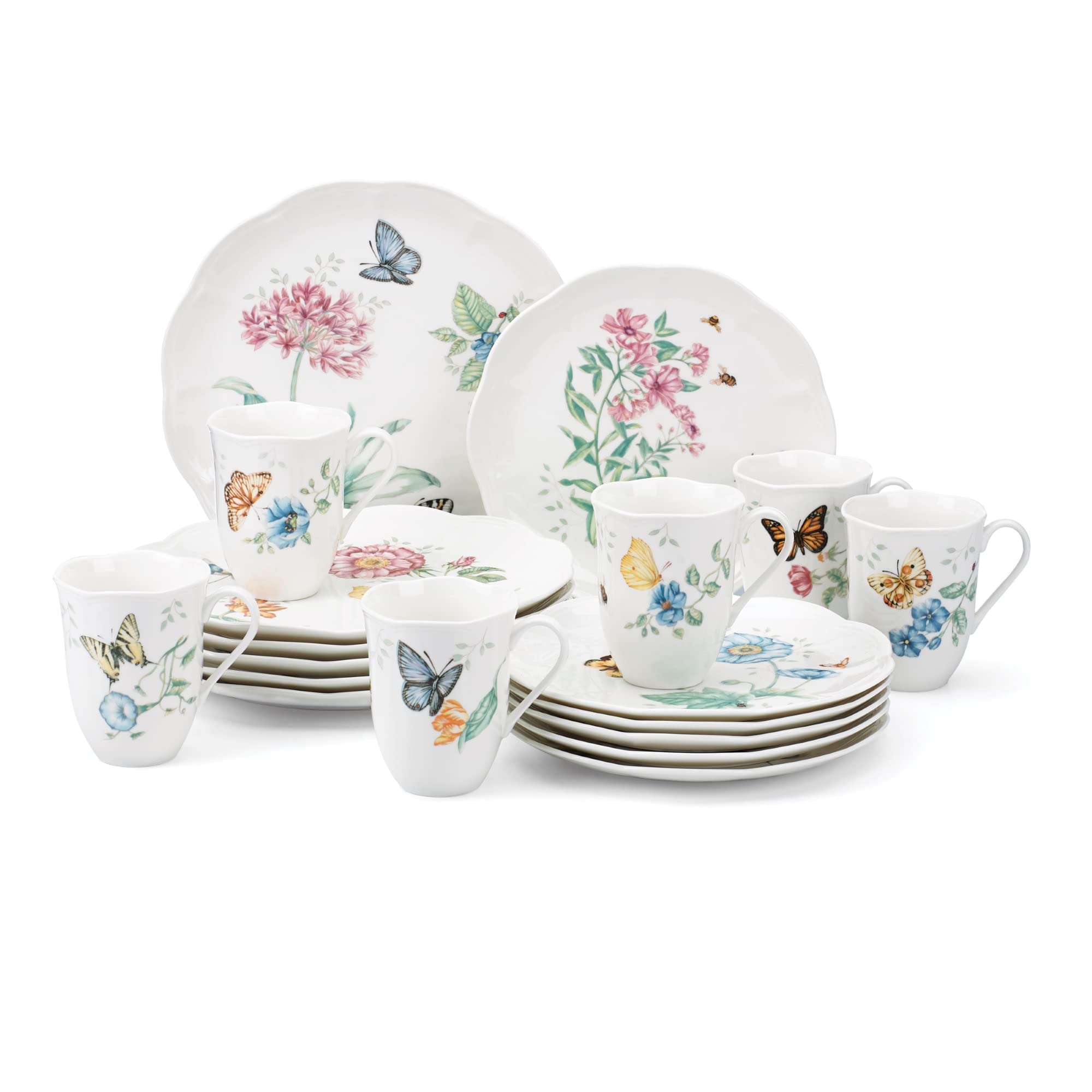 Lenox 6342794 Butterfly Meadow 18 Parça Yemek Tak?m?